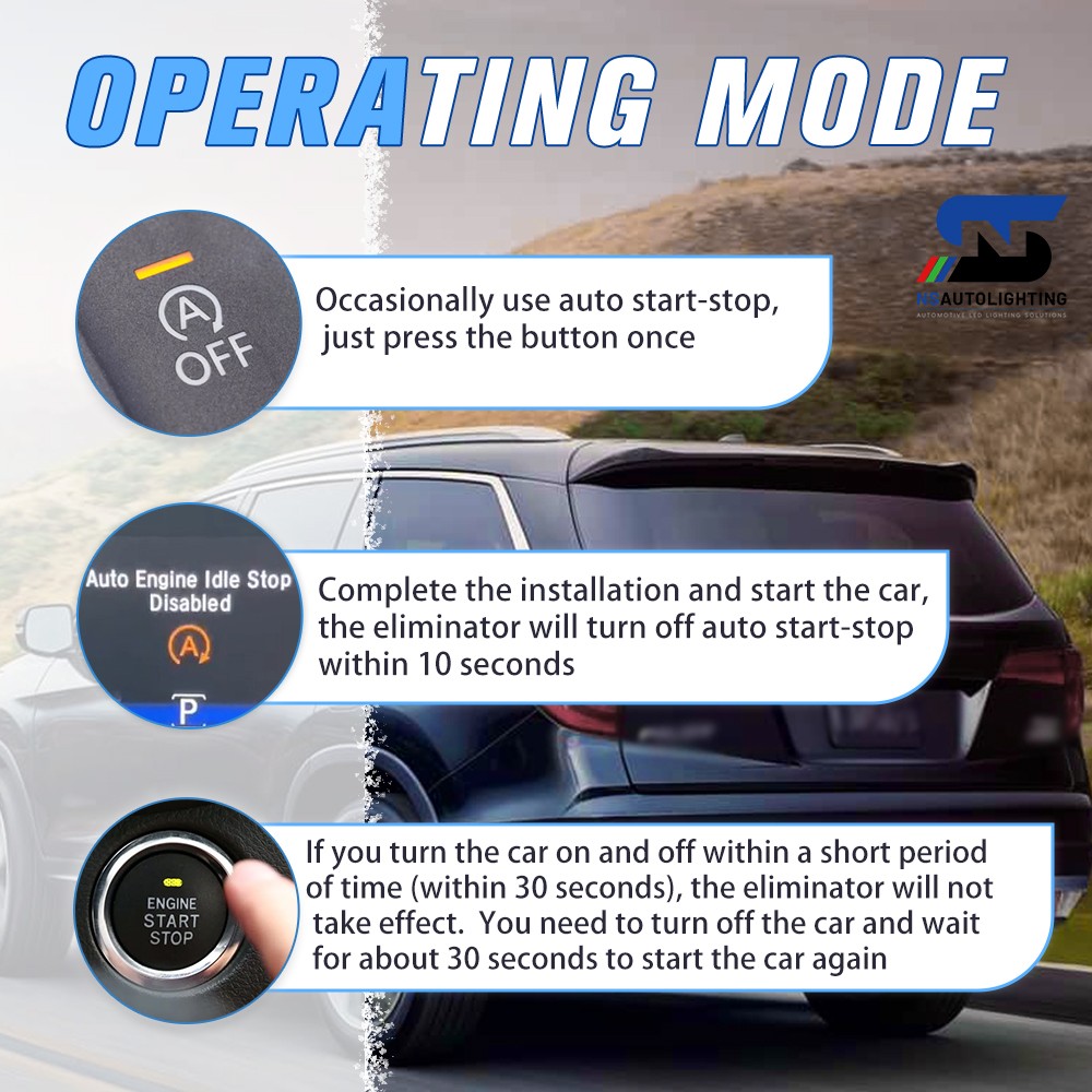 Auto Idle Stop-Start System Disable Cancel Device For Chevy Colorado 2023 24 25+