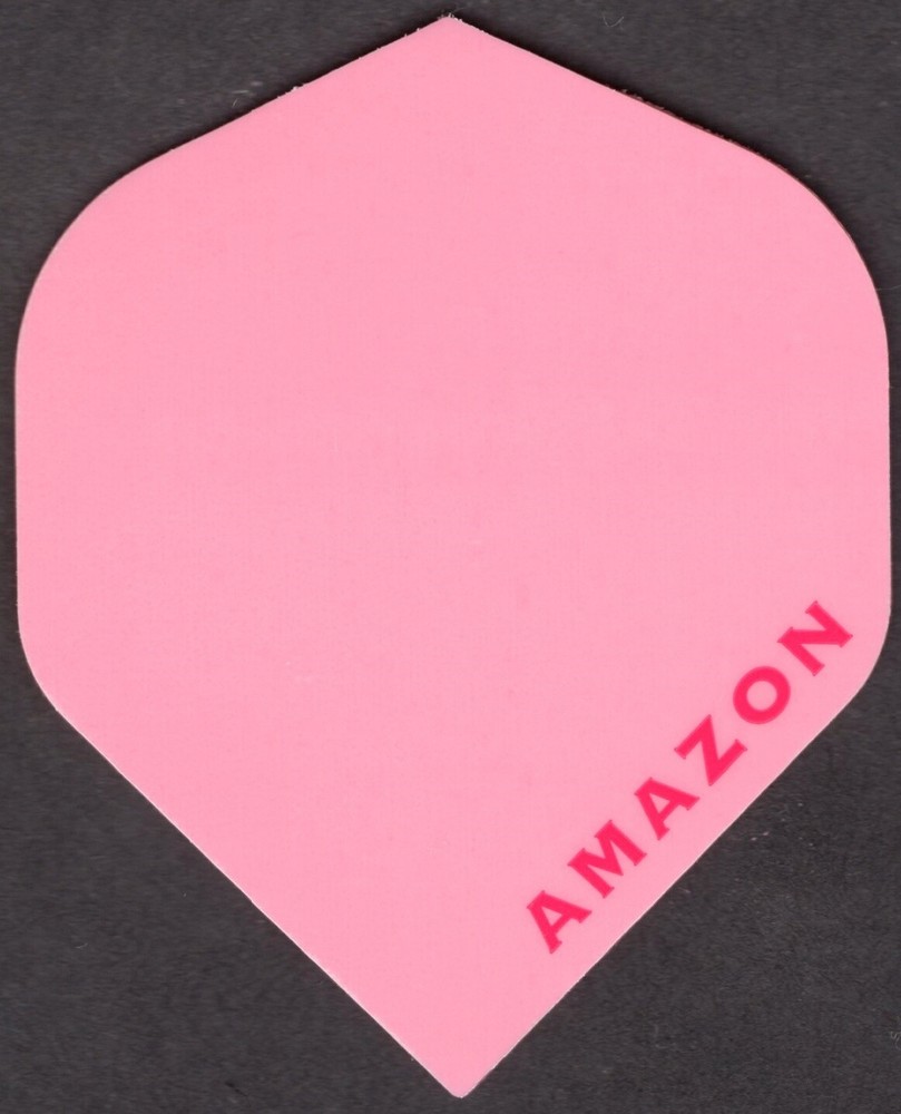 SOFT PINK AMAZON Dart Flights: 3 per set