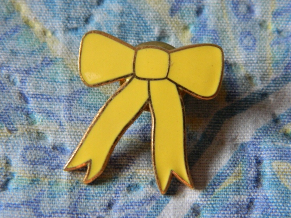 Yellow Ribbon Pin