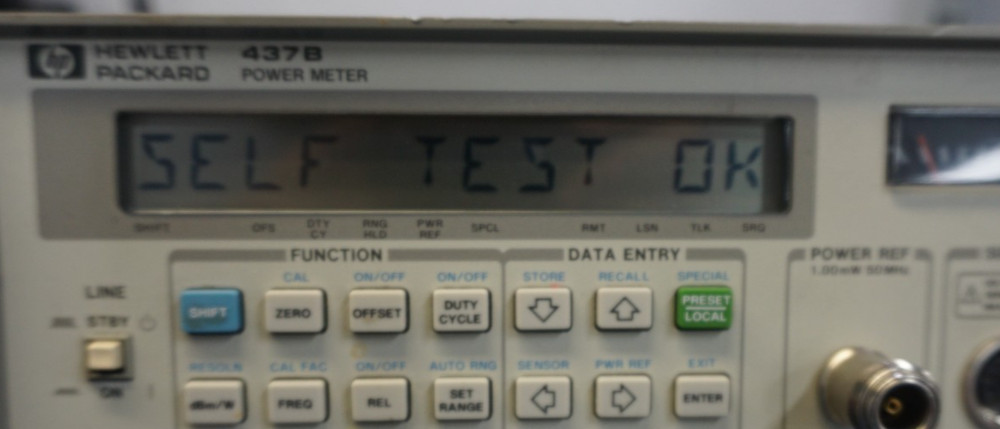HP 437B Single Channel Digital RF Power Meter