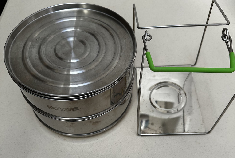 KOYSAS Pressure Cooker Stackable Steamer Insert Pans With Handle-No Instructions