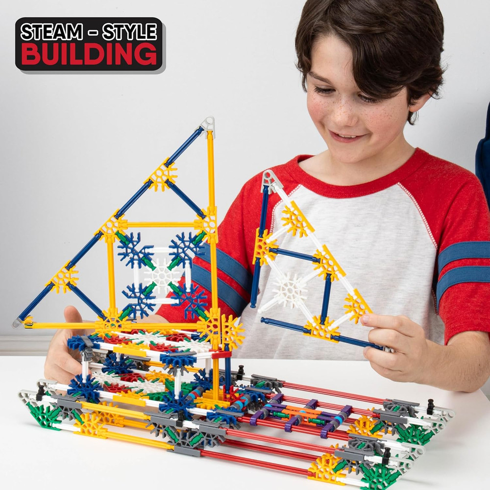 - 70 Model Building Set‚ 705 Pieces, STEM Learning, Creative Play Set‚ Ages 7+ -