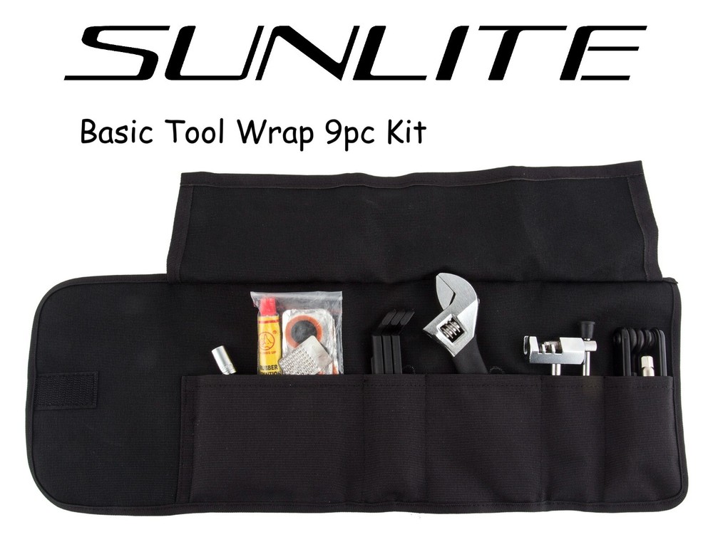 TOOL KIT Sunlite 9pc BASIC TOOL WRAP 9pc