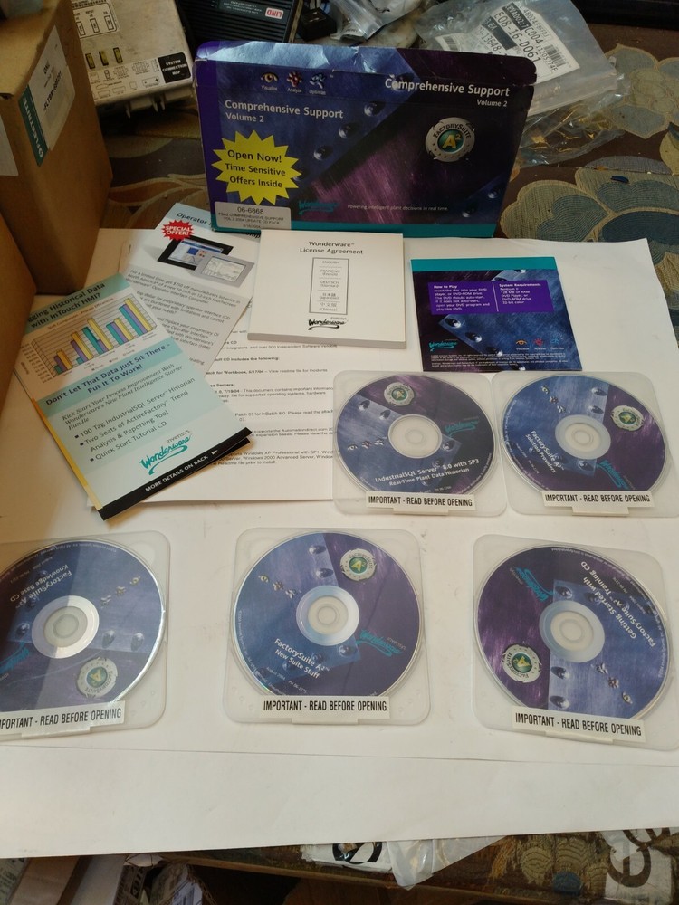 Invensys Wonderware FSA2 Customer Support Vol. 2 2004 Update CD Pack