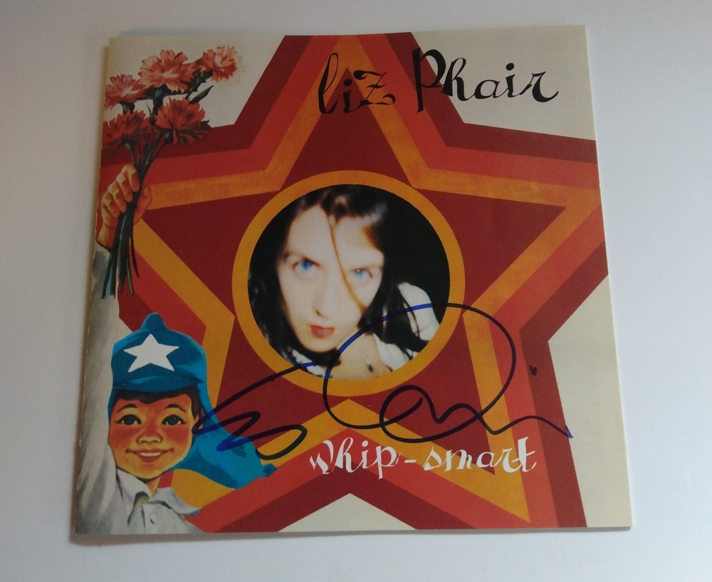 liz phair - whip smart - signed - autographed - compact disc