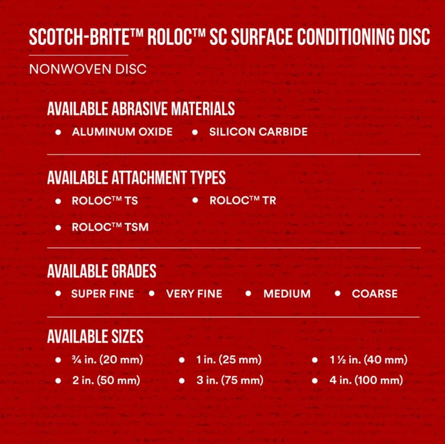 3M 07480 - Surface Conditioning Disc