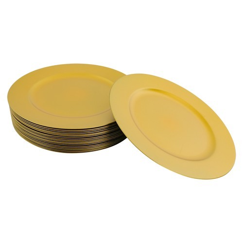 100 Pcs Western Dim Sum Dishes With Patterns, Round Plates Set, Reusable Plate
