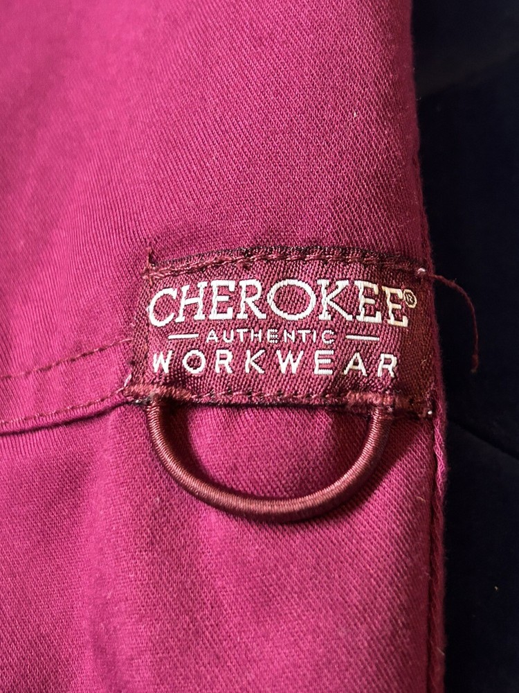 Burgundy Cherokee Scrubs