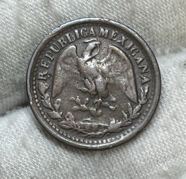 1904 m Mexico One Centavo Coin