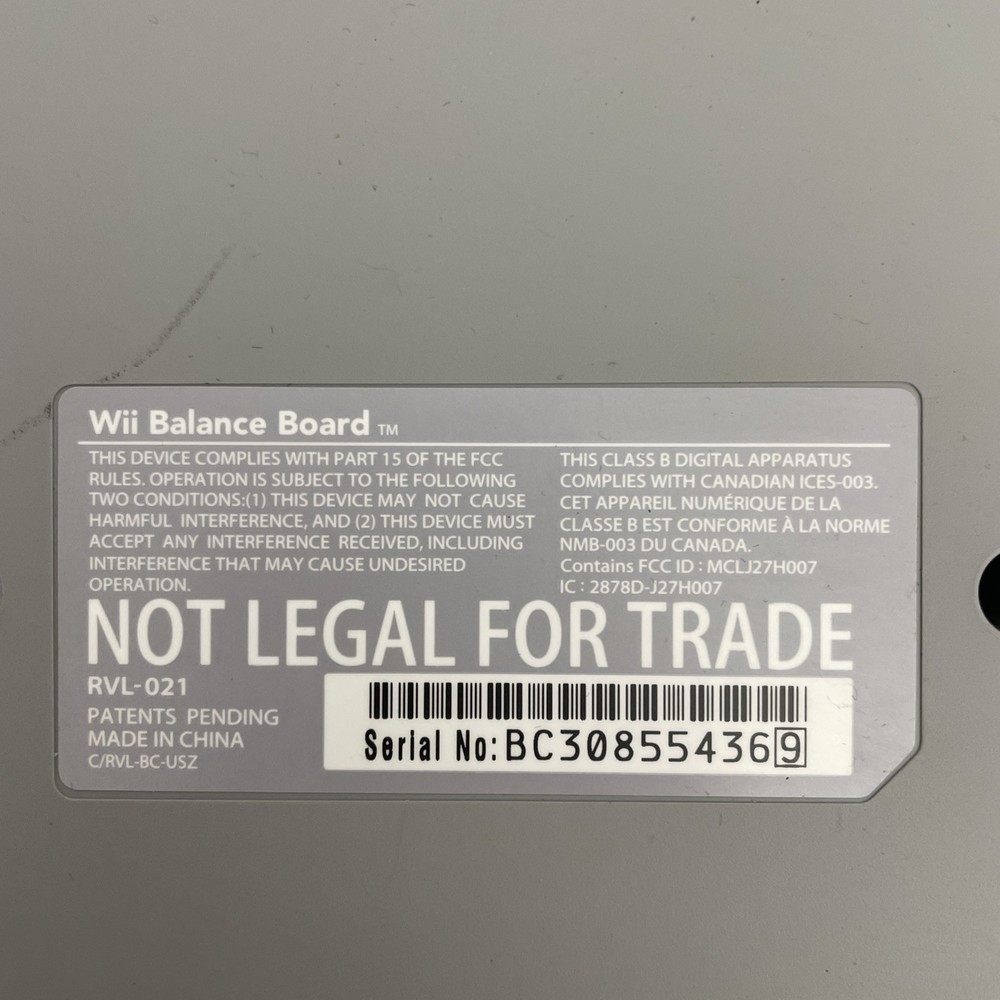 Nintendo Wii Fit Plus Balance Board