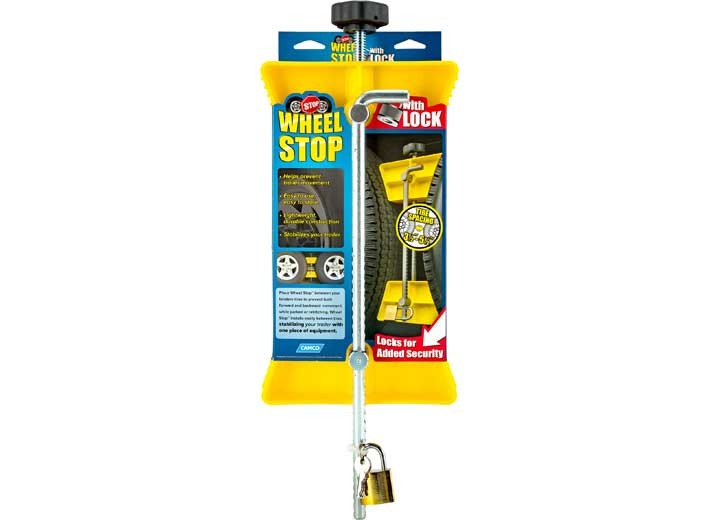 Camco 44642 RV Wheel Stop with Padlock