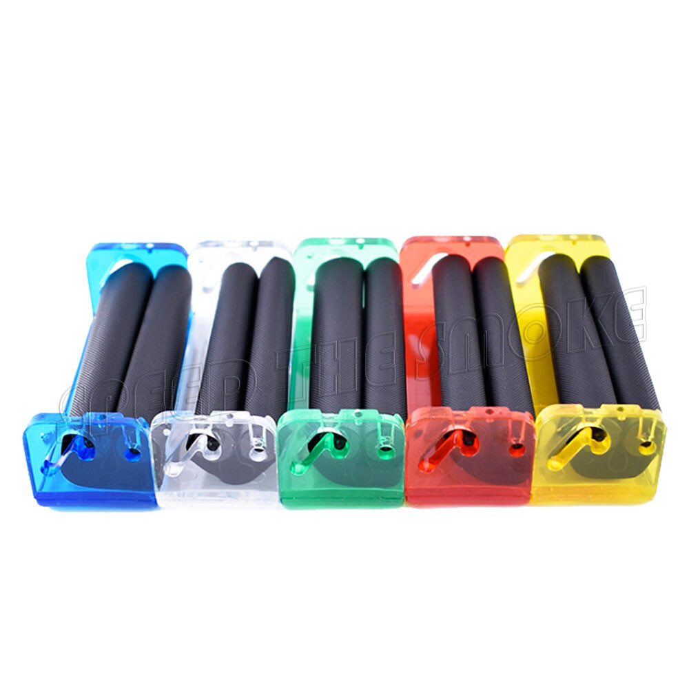 Plastic Rolling Papers Rolling Machine Cigarette Hand Roller Maker 70mm New