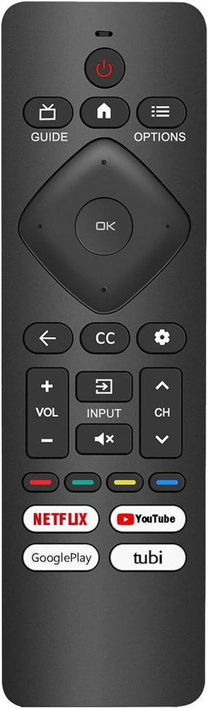 Remote Control Replacement for Philips Google/Android Smart TV, Universal and No