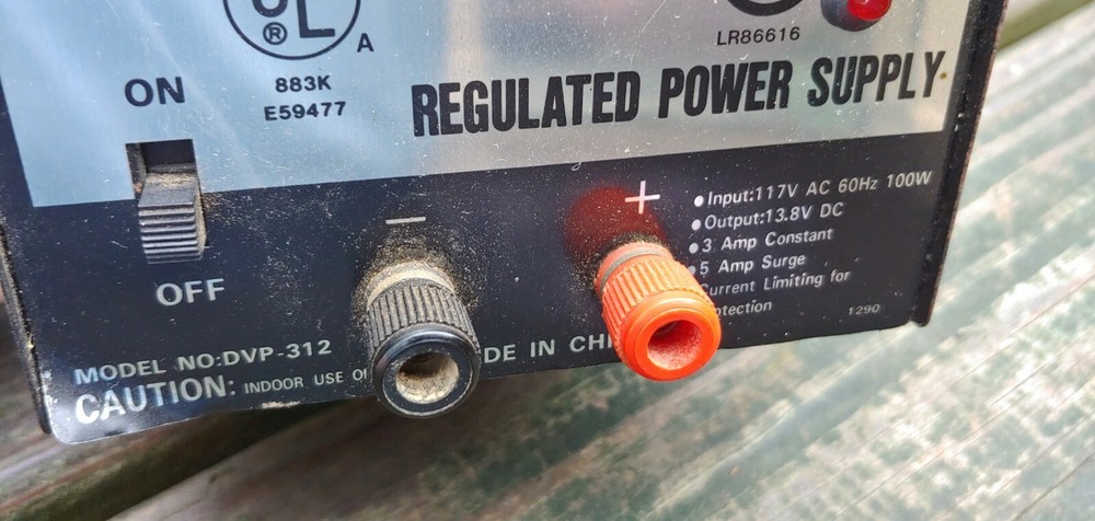 Original ADDISON Model DVP-312 Regulated POWER SUPPLY