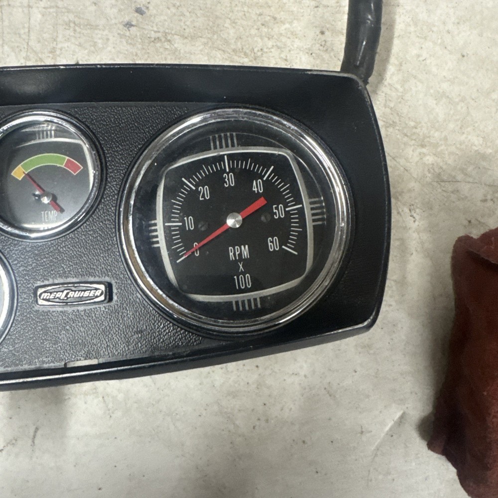 Mercruiser Dash Panel