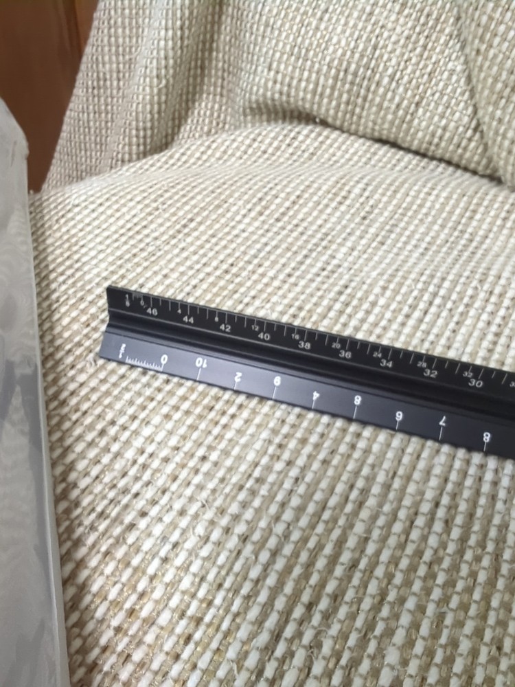 Macarrie 10 Pcs Architectural Scale Triangular Ruler 12" Architect Engineers...