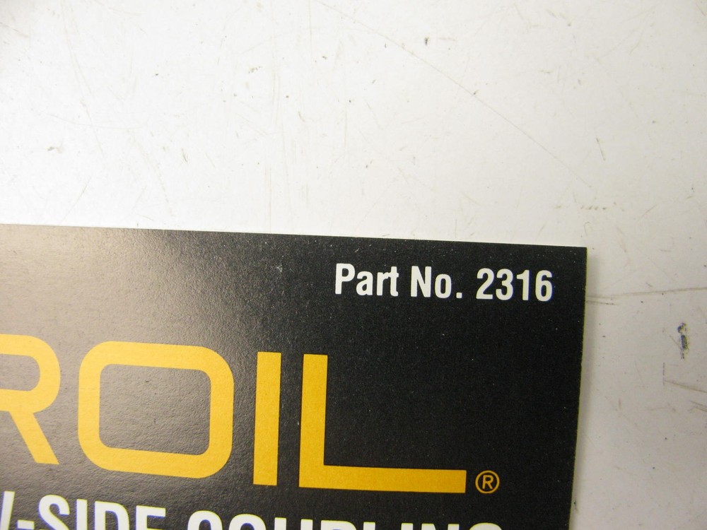 Pyroil 2316 HFC-134A LOW SIDE A/C COUPLER