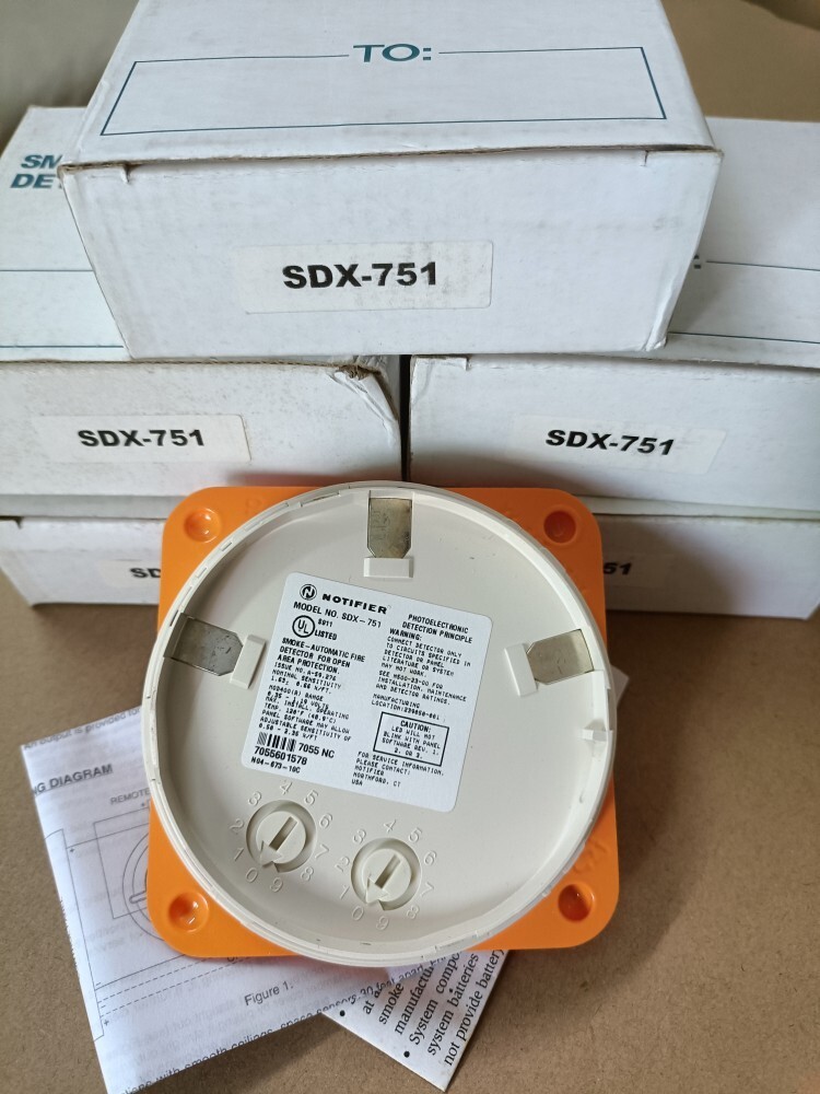 1PC NOTIFIER SDX-751 point type intelligent smoke detector