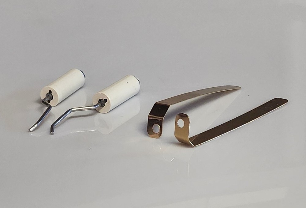 Clean Burn Electrode Pair w/ Buss Bars CB85HS  Waste Oil Furnaces Free Shipping!