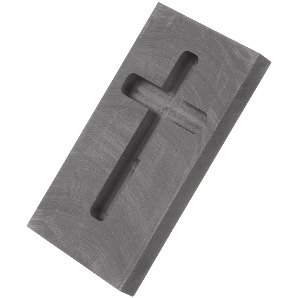 Graphite Casting Melting Ingot Cross Mold Industry Heart-shaped