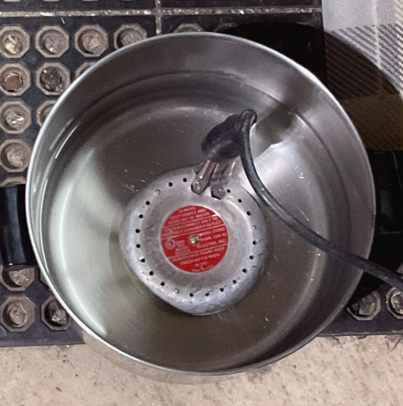 Portable Electra Immersion Water Heater Model 2150SS 150W, 120V AC