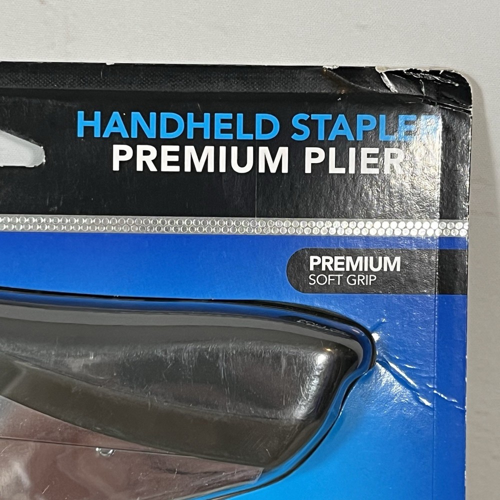 Swingline Compact Grip Stapler 20 Sheet Capacity-Opens for Tacking Black New