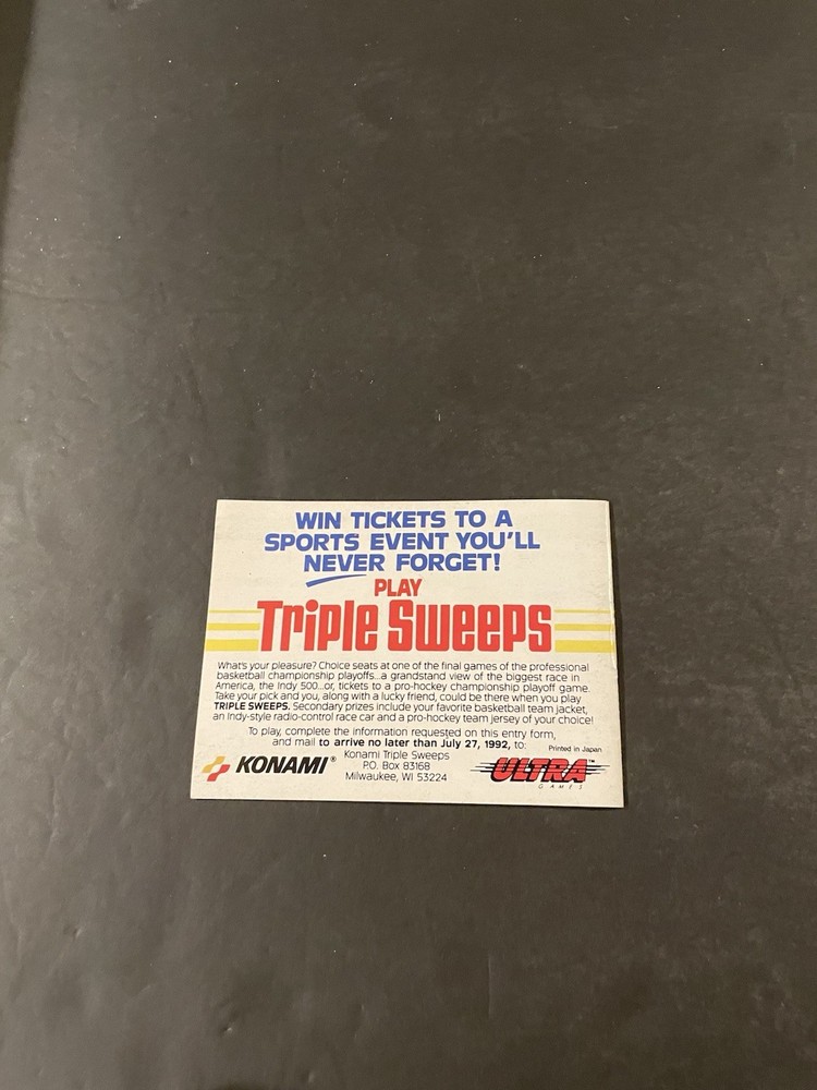 double dribble 5 on 5 gameboy Manual only