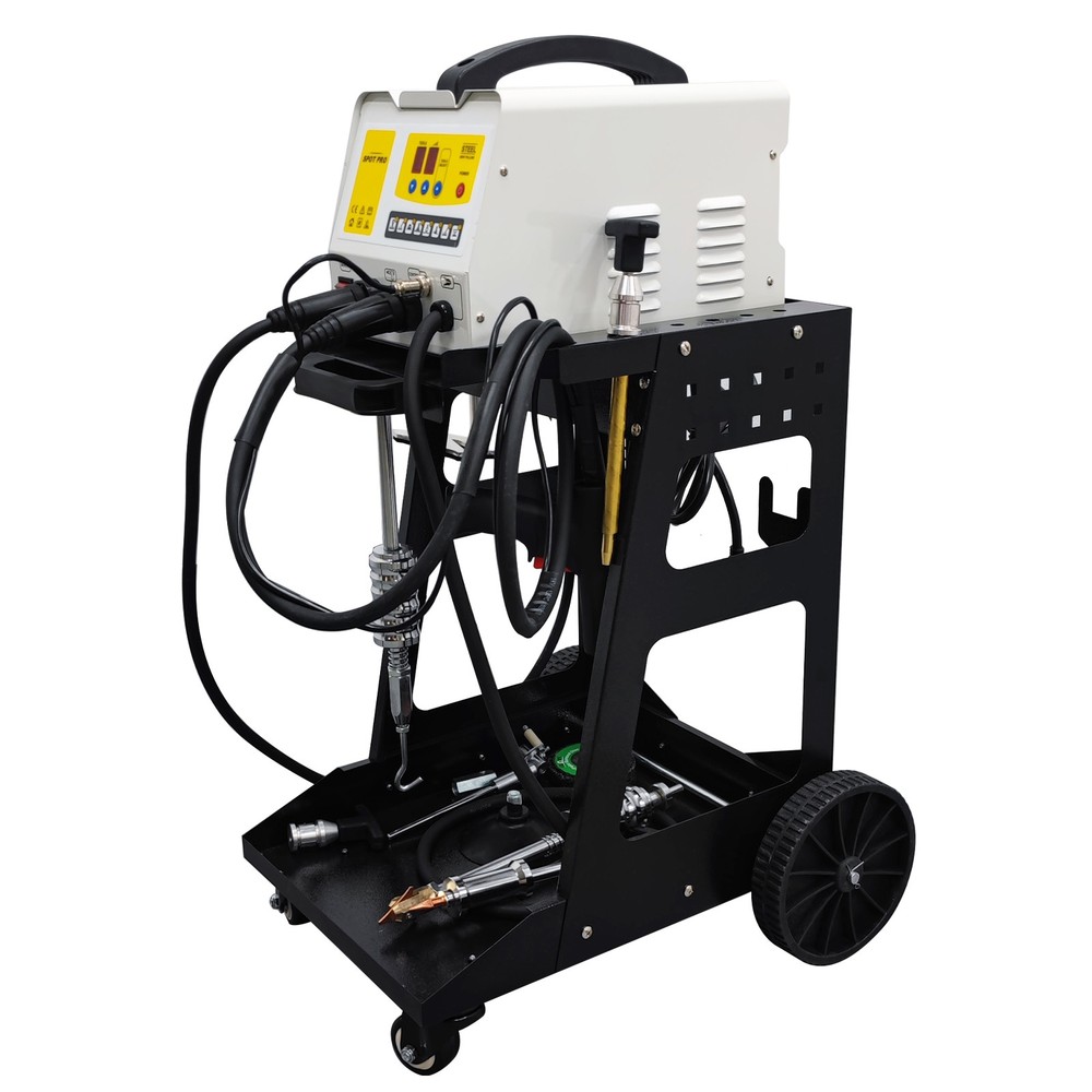 220V Steel Dent Pulling Machine Car Repair Spot Dent Puller Dent Pull Tool Kit