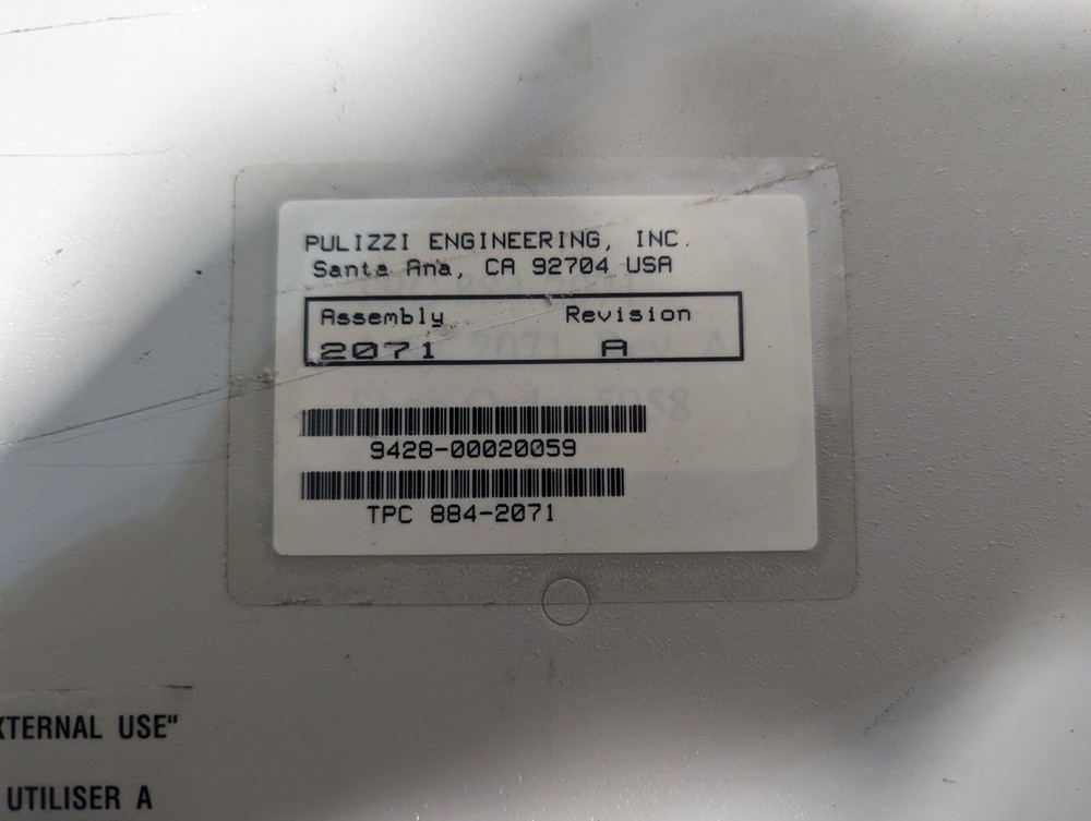 Pulizzi 2071, Picker TPC884-2071 power controller