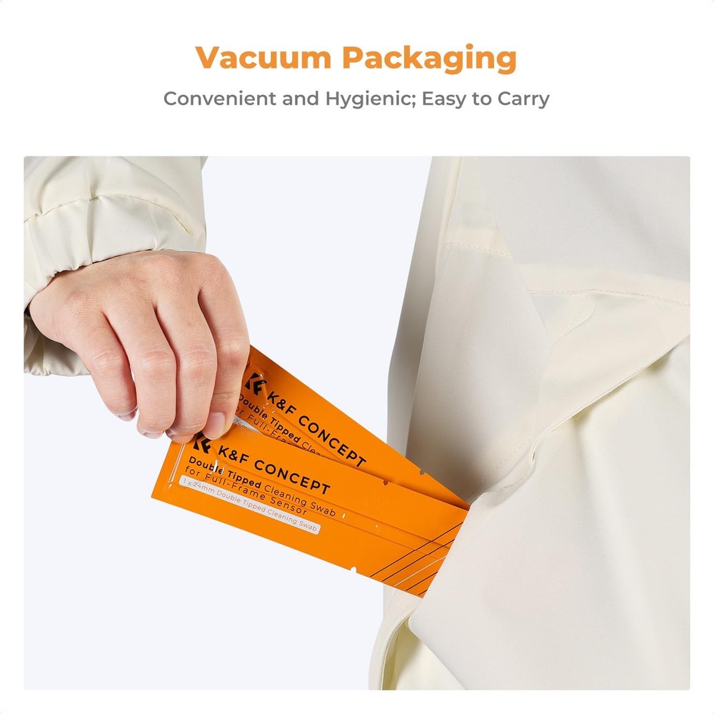 Full Frame Sensor Cleaning Kit, Mirrorless Cleaner Kit - 20ml Sensor Cleaner,...