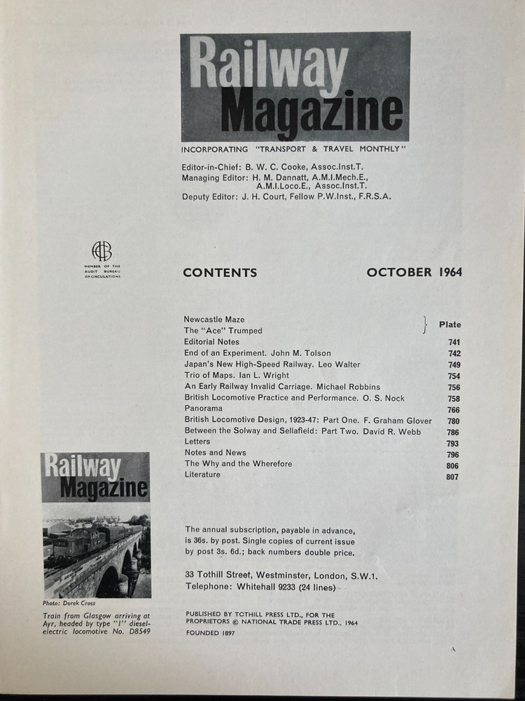 Railway Magazine October 1964