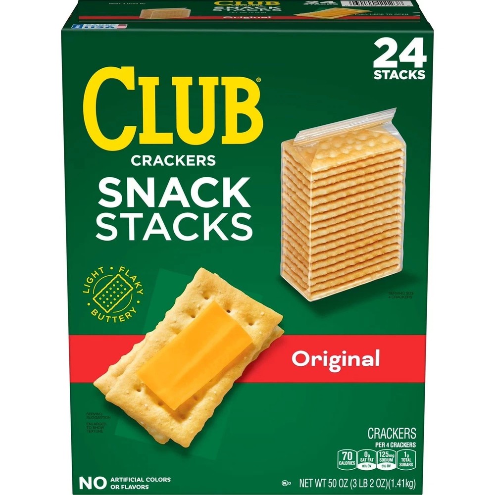 Kellogg's Club Crackers Snack Stacks (2.08 oz., 24 pk.)
