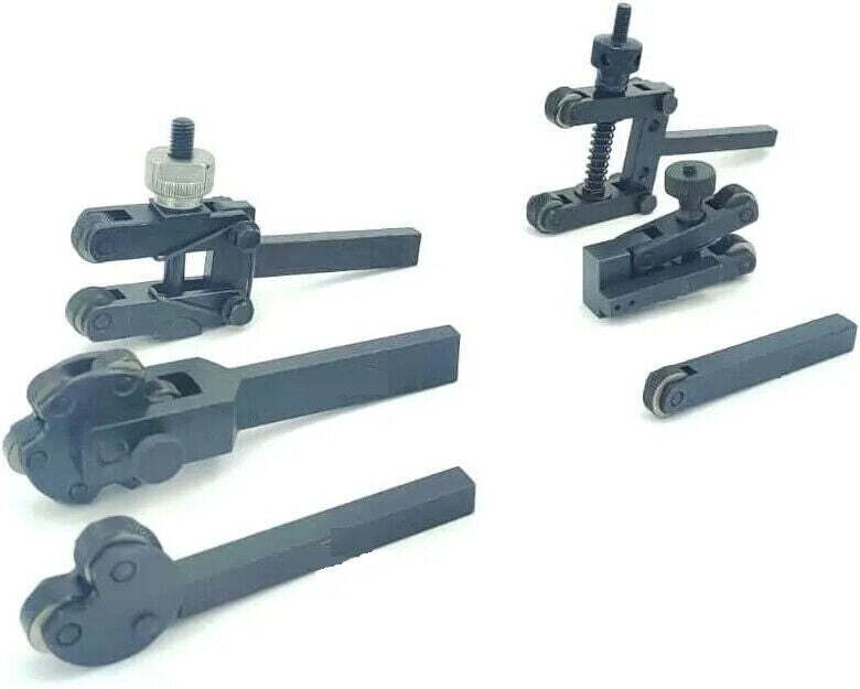 Combo of Lathe Knurling Tool Attachment