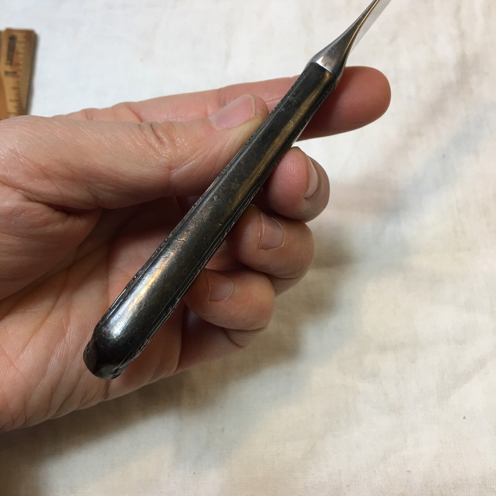 Vintage Silverplate Knife Monogrammed B Unknown Pattern