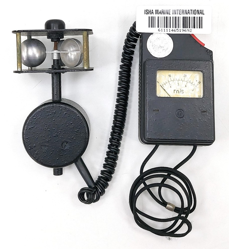 VEB Handheld Anemometer Analog Meter 872496