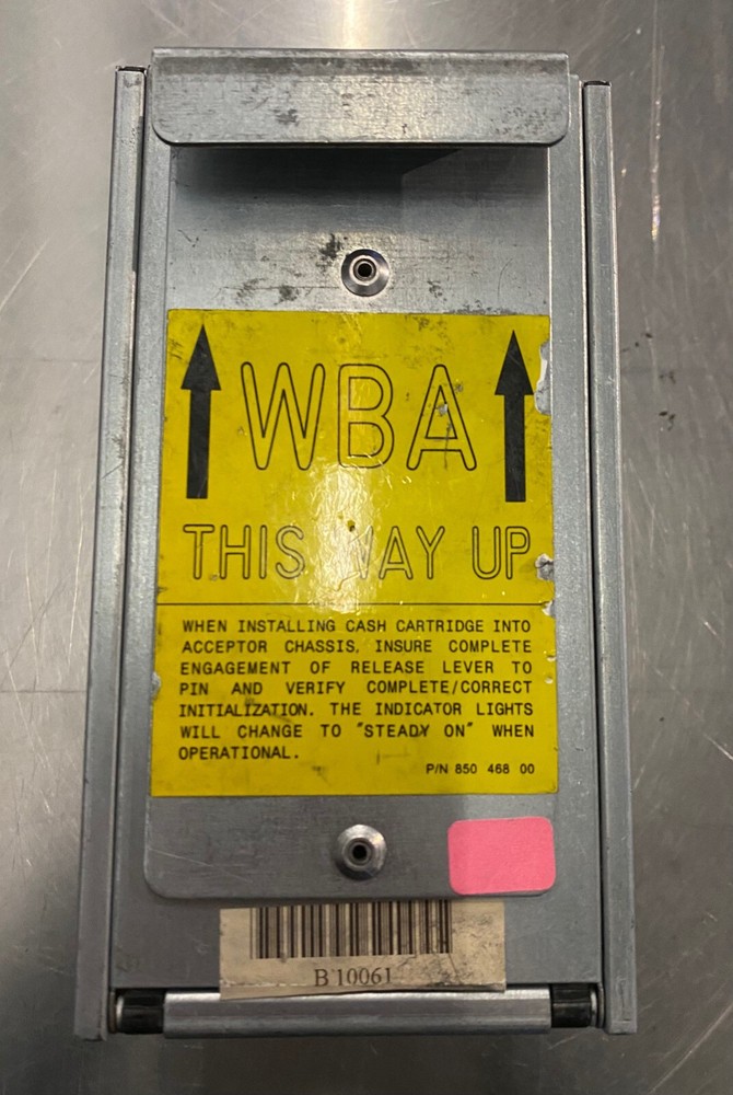 JCM WBA Bill Validator Cash Box / Stacker