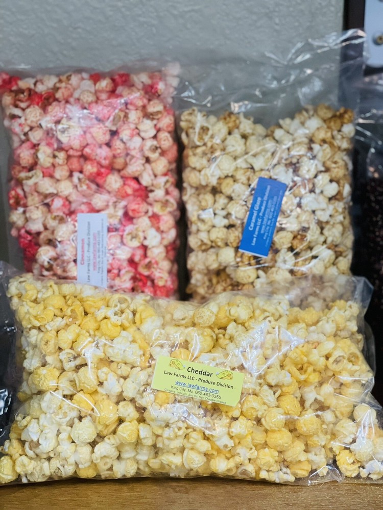 Caramel/Cinnamon/Cheese - Holiday Popcorn Mix