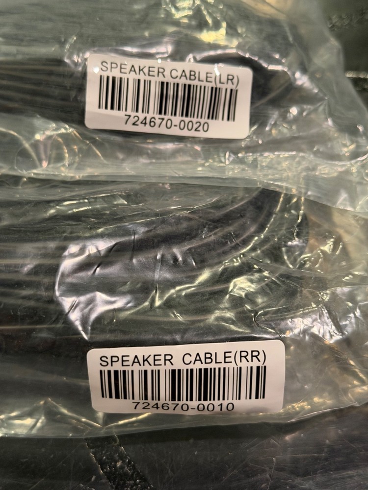 NEW Bose RCA Speaker Wires 5 CHANNELS : READ