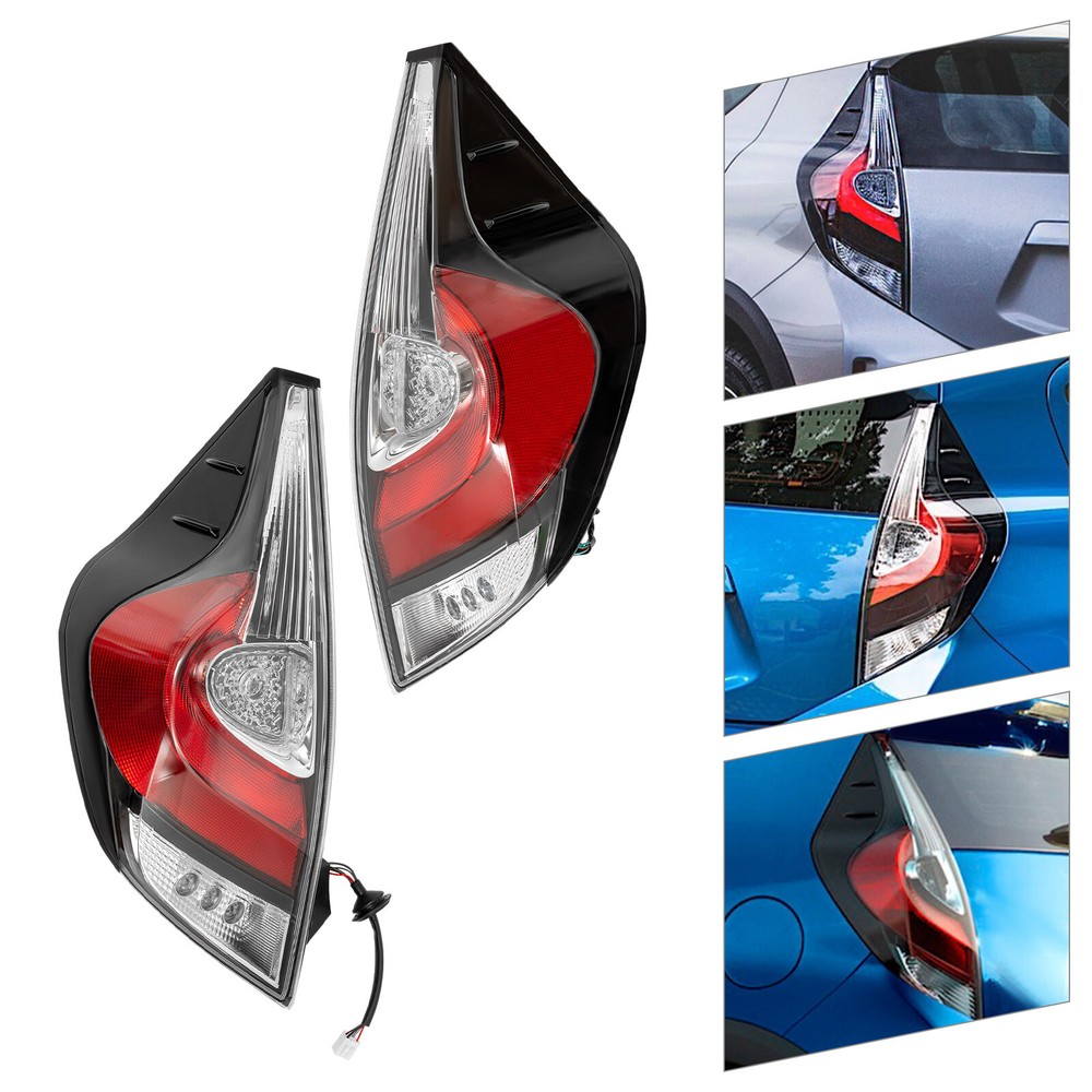 For 2018-2019 Toyota Prius C Tail Lights Brake Lamp Halogen Pair Left+Right Side