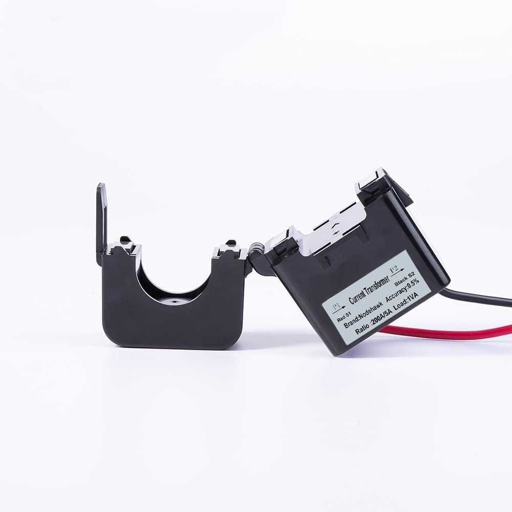 AC Current Sensor Transformer, Core Current Transformer Coil Sensor for 200A ...