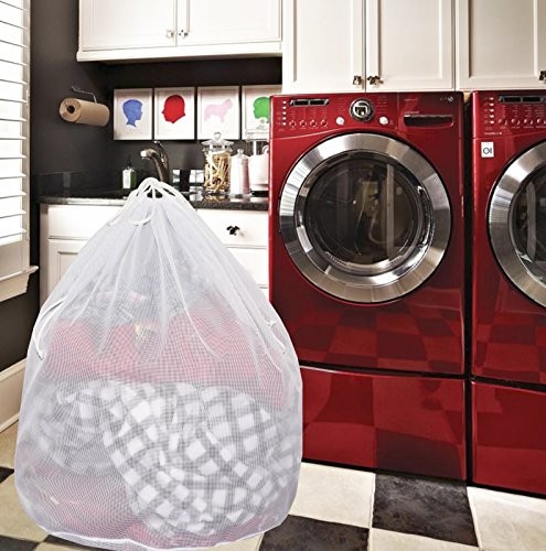 Extra Large Laundry Hamper with Laundry Bag, Foldable Clothes Basket Navy Blue