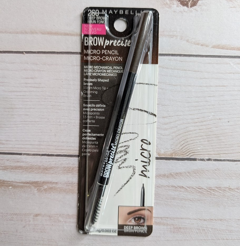 Maybelline Brow Precise Micro Eyebrow Pencil Makeup Deep Brown