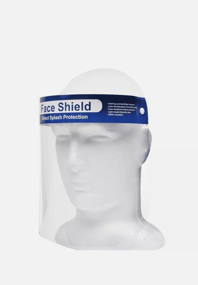 2 pack Splash face Shield Clear