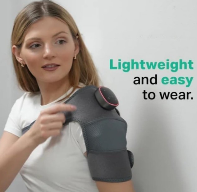 Triple Method Shoulder Massager Adjustable Rotator Cuff Joint Pain ET