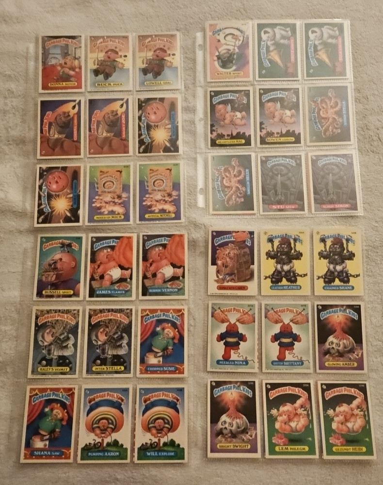GPK Lot Series 3-9 Including CGC Graded Errors