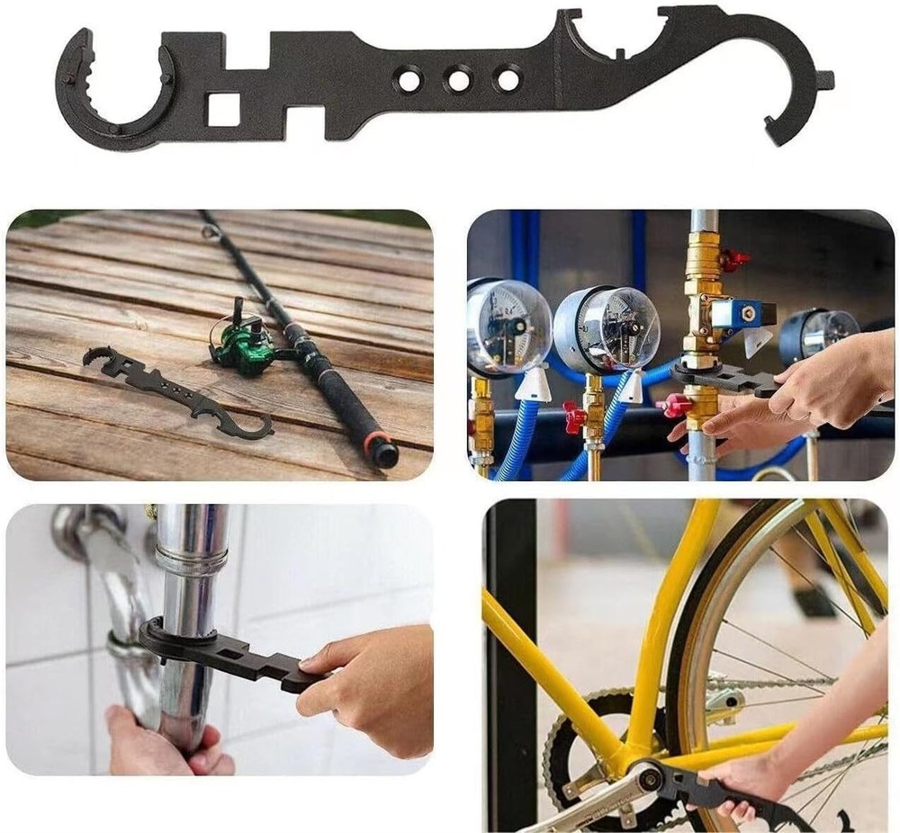 Multi-tool Combo Wrench 6 in 1 for Smithing, Spanner Removal & Installation