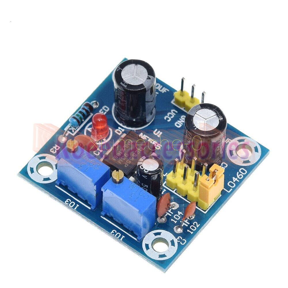 NE555 Duty Cycle and Frequency Adjustable Square Wave Module Board DIY Kit.