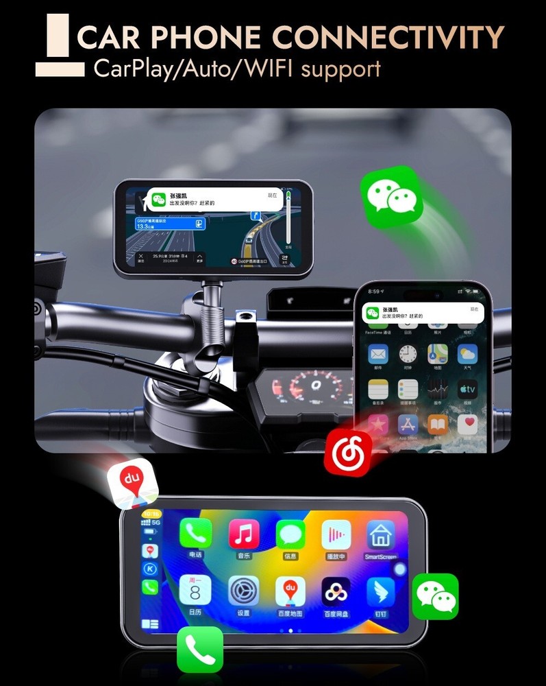 SJCAM RD10 Motorcycle Dash Camera
