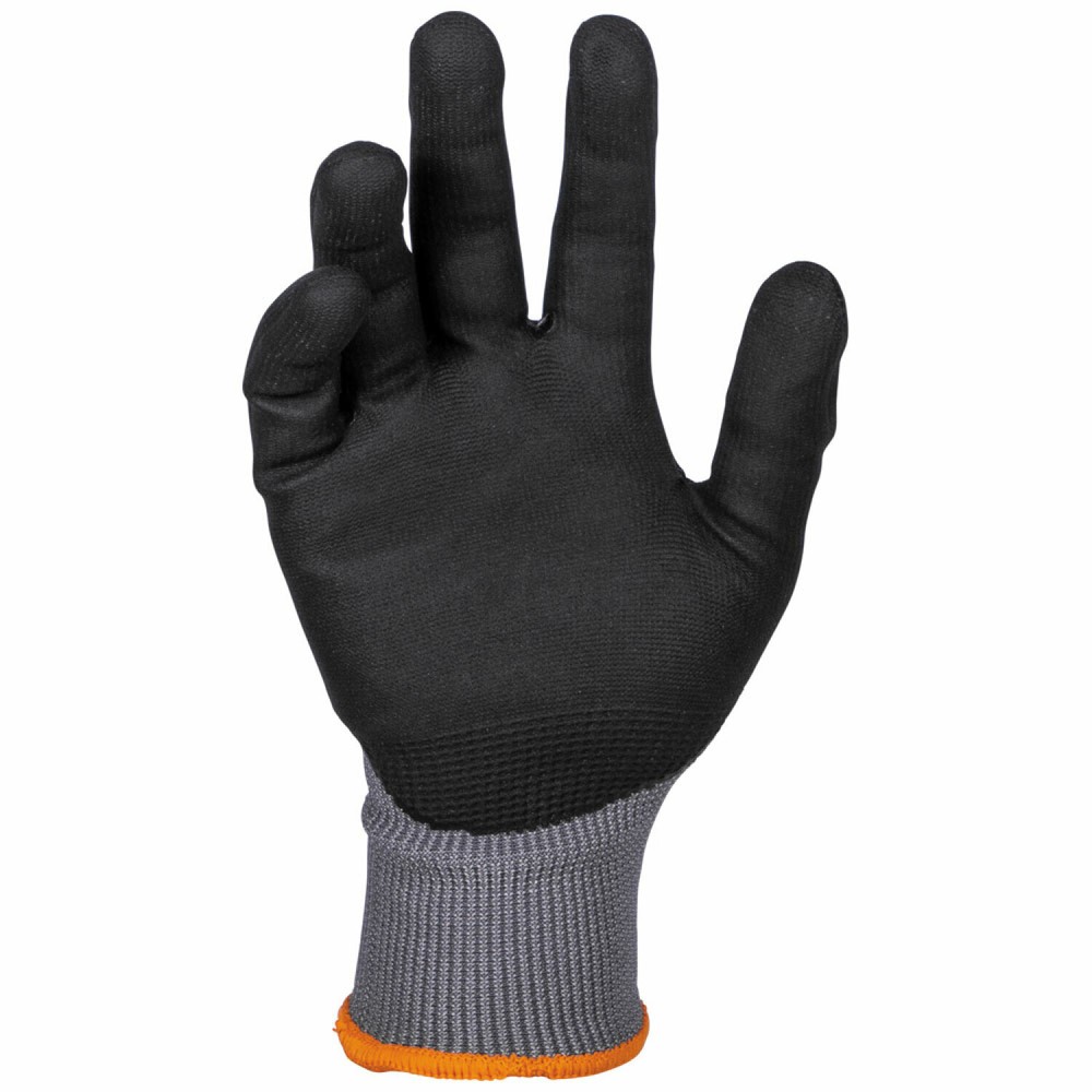 Klein Tools 60587 Knit Dipped Gloves, Cut Level A4, Touchscreen, Small, 2-Pair