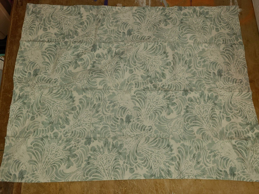 Pottery Barn "Mari Aqua Scroll" Standard Pillow Sham